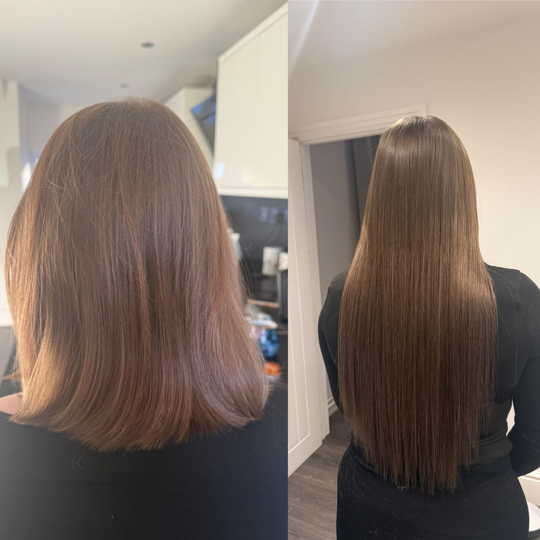 Hair extensions transformation in Stevenage